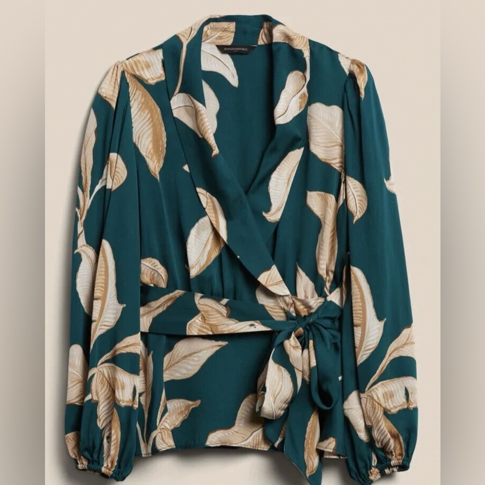 Banana Republic Wrap Blouse